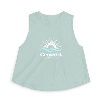 Sunrise Over Water - Women's Crop Top