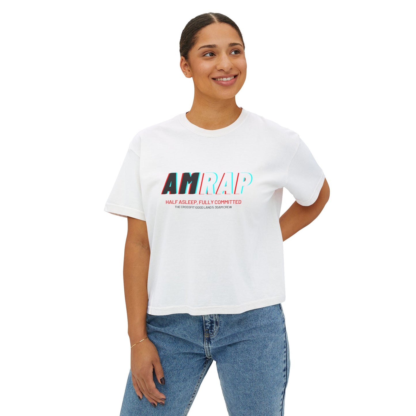 AM RAP - Women's Boxy Tee