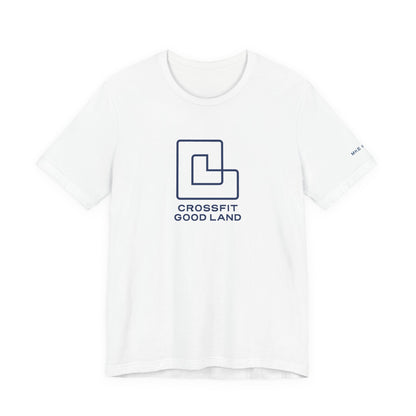 CrossFit Good Land Logo Unisex Jersey Short Sleeve Tee