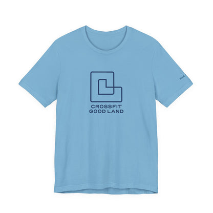 CrossFit Good Land Logo Unisex Jersey Short Sleeve Tee
