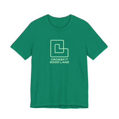 CrossFit Good Land Logo Unisex Jersey Short Sleeve Tee