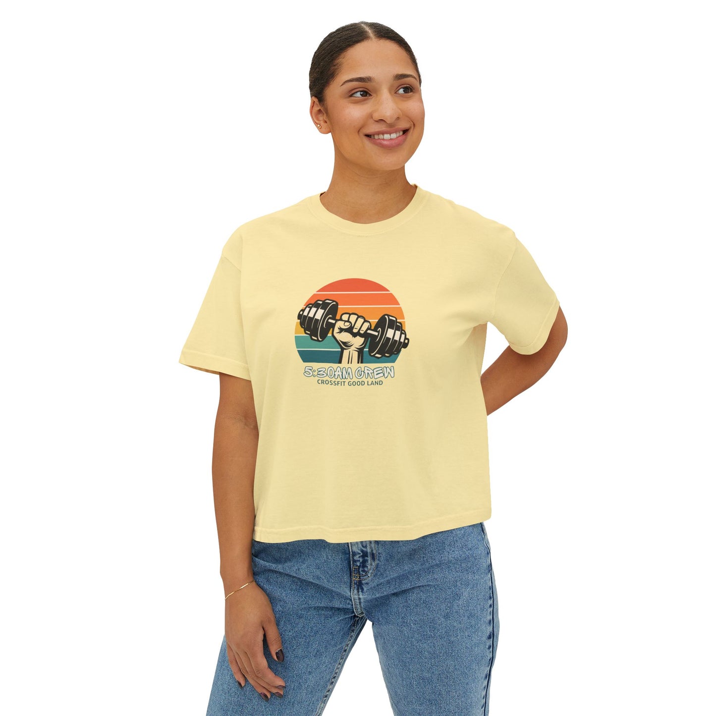 5:30AM Crew - Women's Boxy Tee
