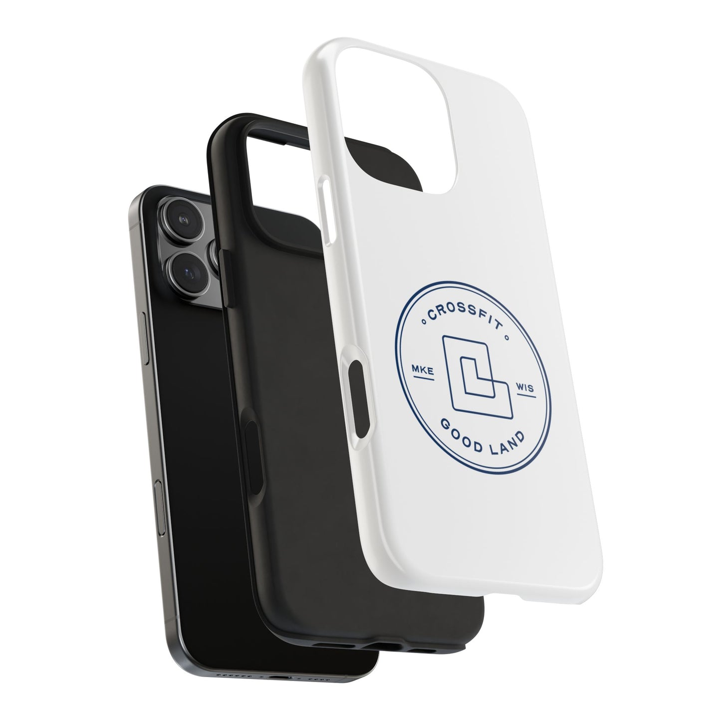 White Tough Phone Cases