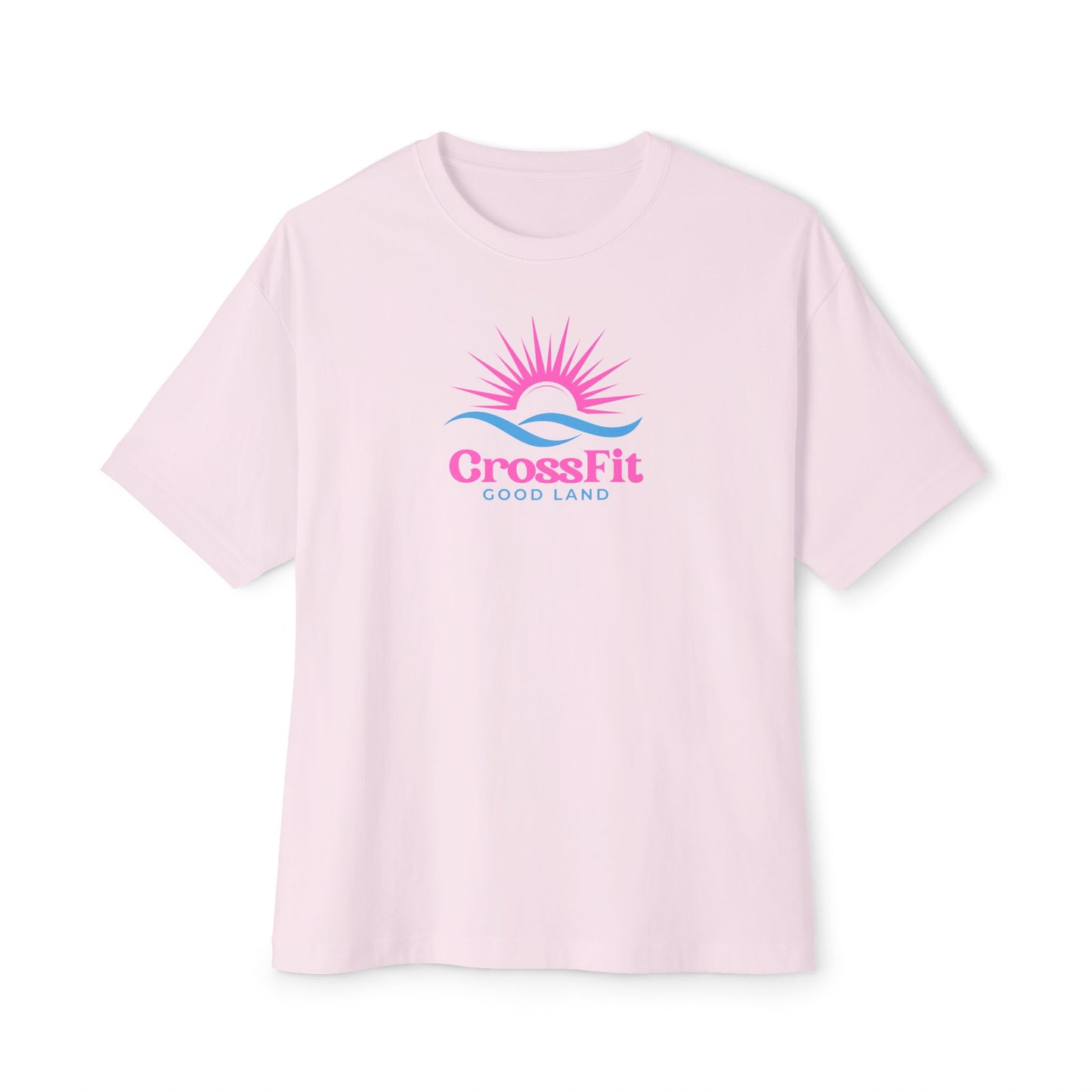Sunrise Over Water - Unisex Oversized Boxy Tee