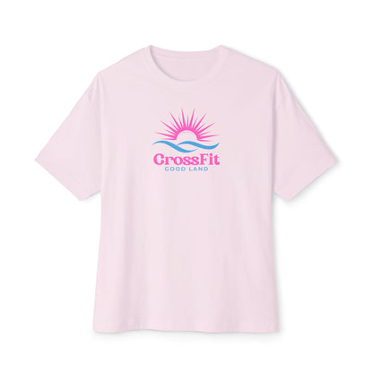 Sunrise Over Water - Unisex Oversized Boxy Tee