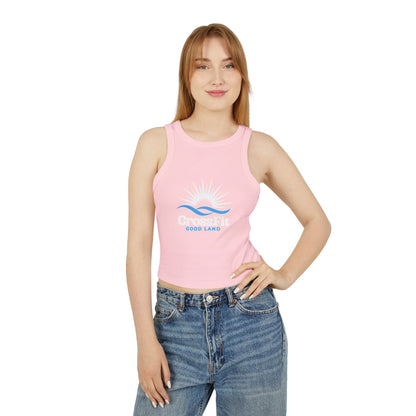 Sunrise Over Water - Women's Micro Rib Racer Tank Top
