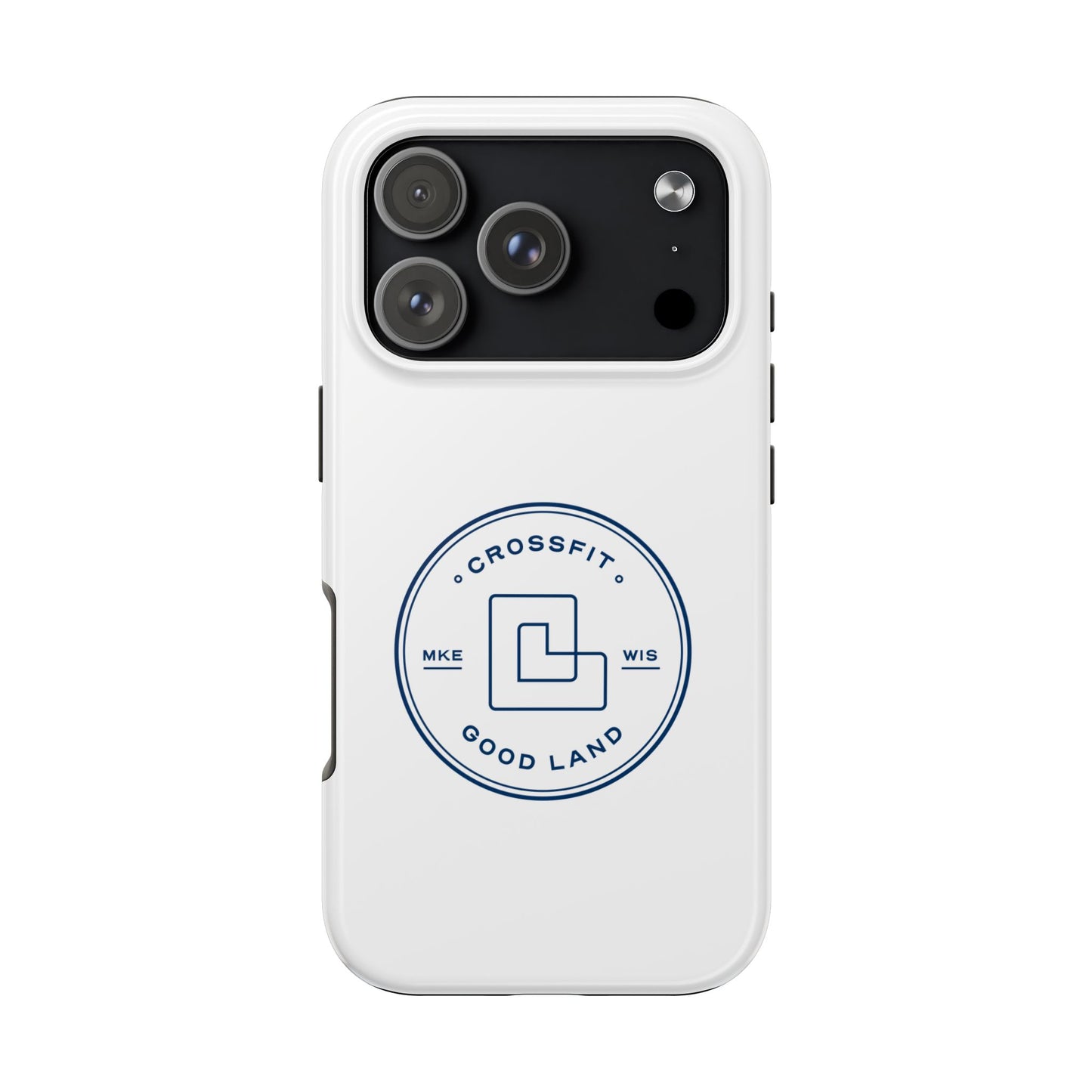 White Tough Phone Cases