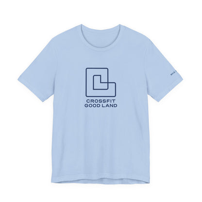 CrossFit Good Land Logo Unisex Jersey Short Sleeve Tee