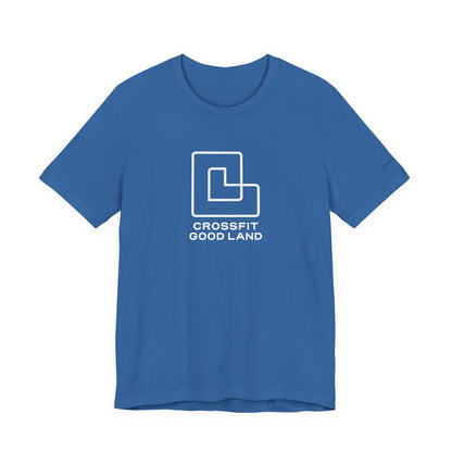 CrossFit Good Land Logo Unisex Jersey Short Sleeve Tee