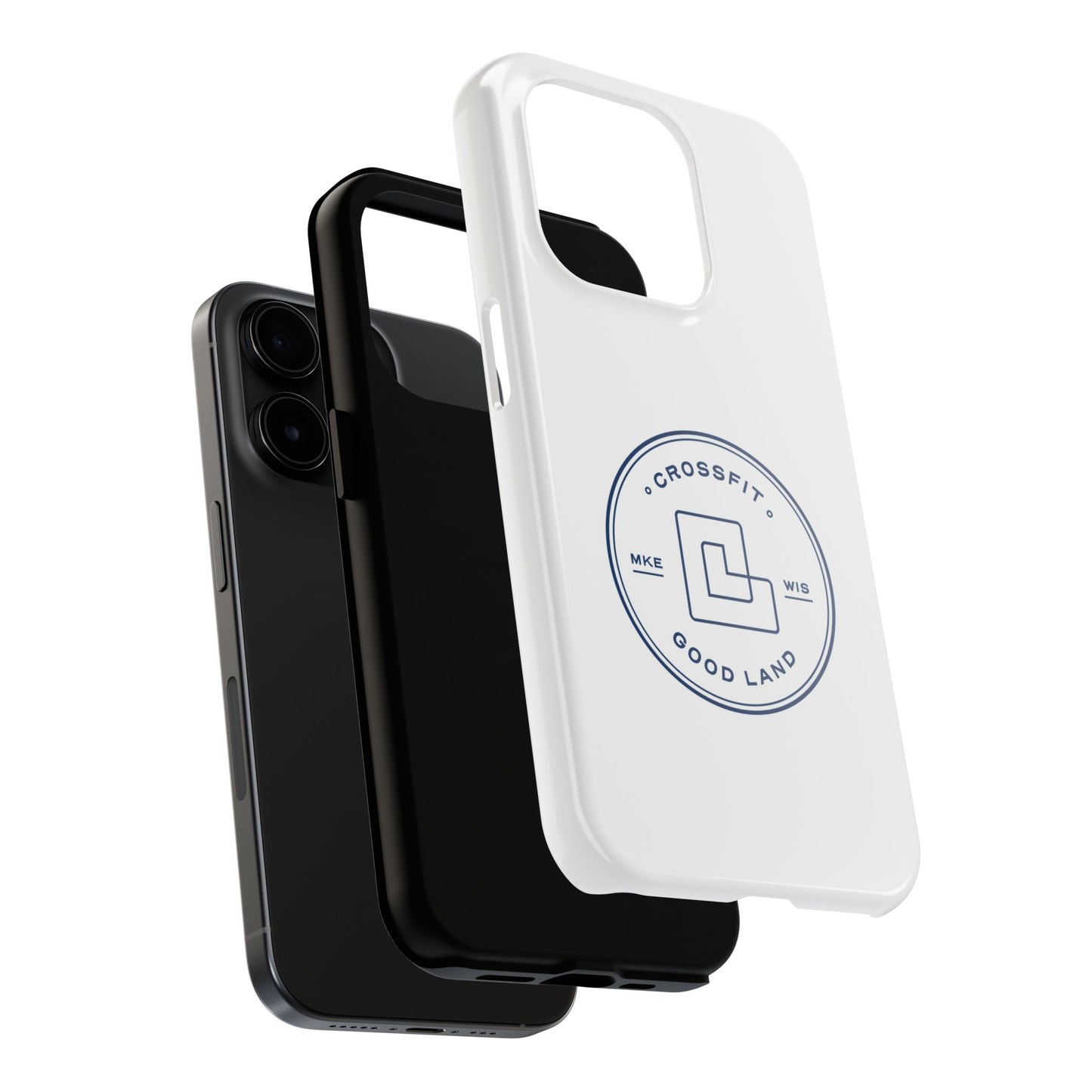 White Tough Phone Cases