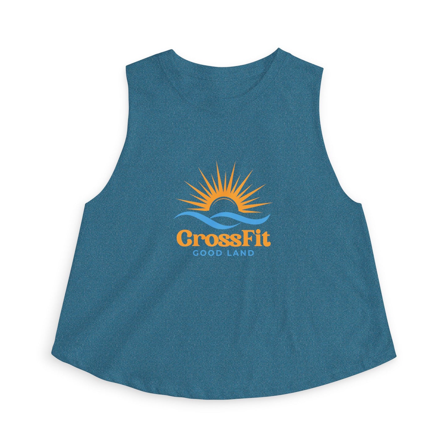 Sunrise Over Water - Women's Crop Top
