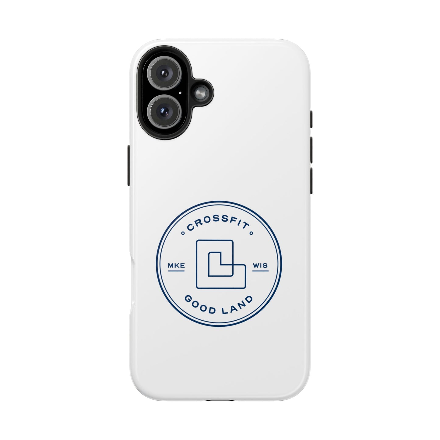 White Tough Phone Cases