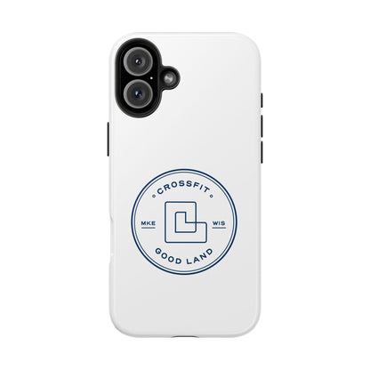 White Tough Phone Cases