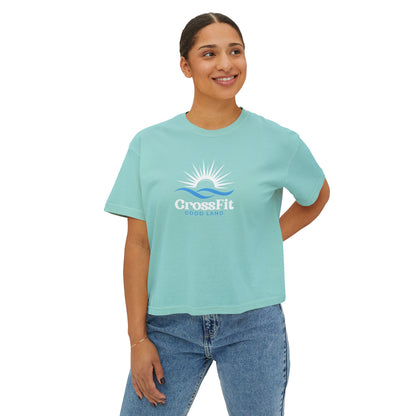 Sunrise Over Water - Women's Boxy Tee