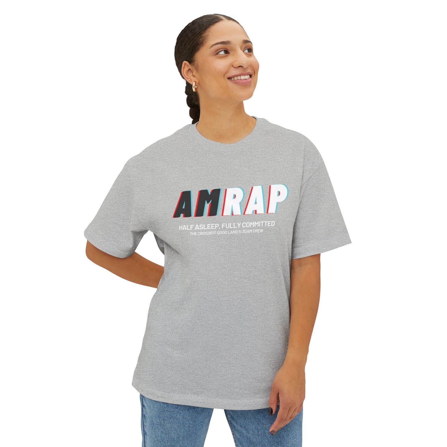 AM RAP - Unisex Oversized Boxy Tee