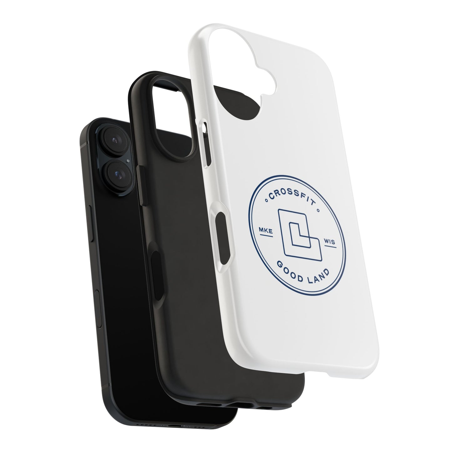 White Tough Phone Cases