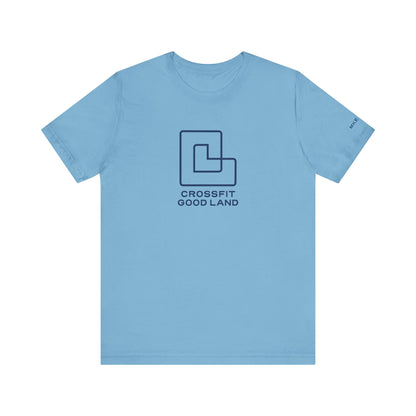 CrossFit Good Land Logo Unisex Jersey Short Sleeve Tee