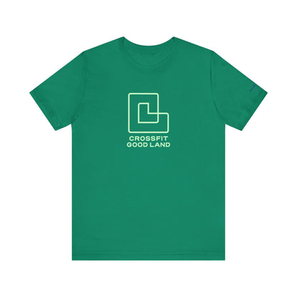 CrossFit Good Land Logo Unisex Jersey Short Sleeve Tee