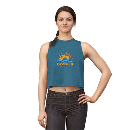 Sunrise Over Water - Women's Crop Top