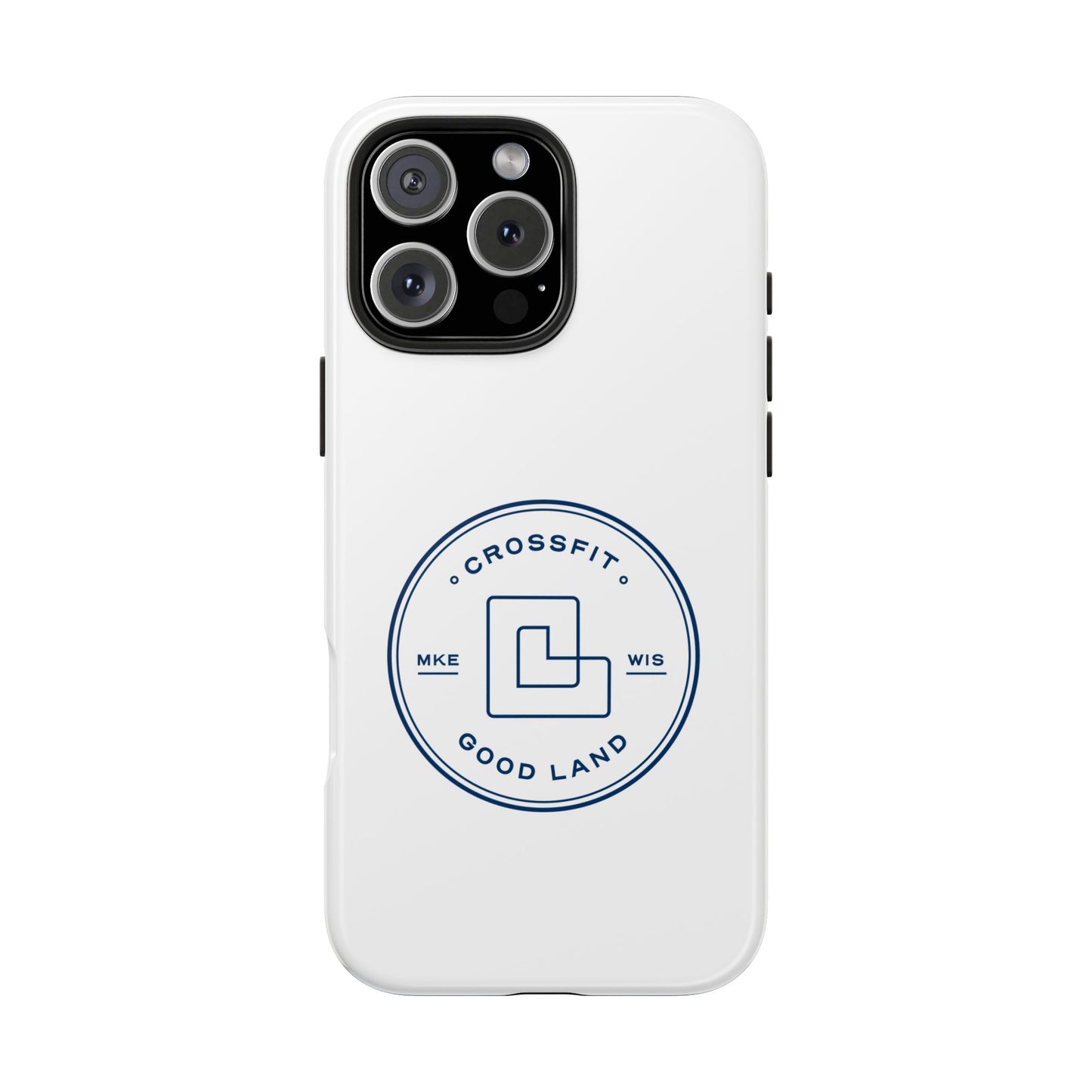 White Tough Phone Cases
