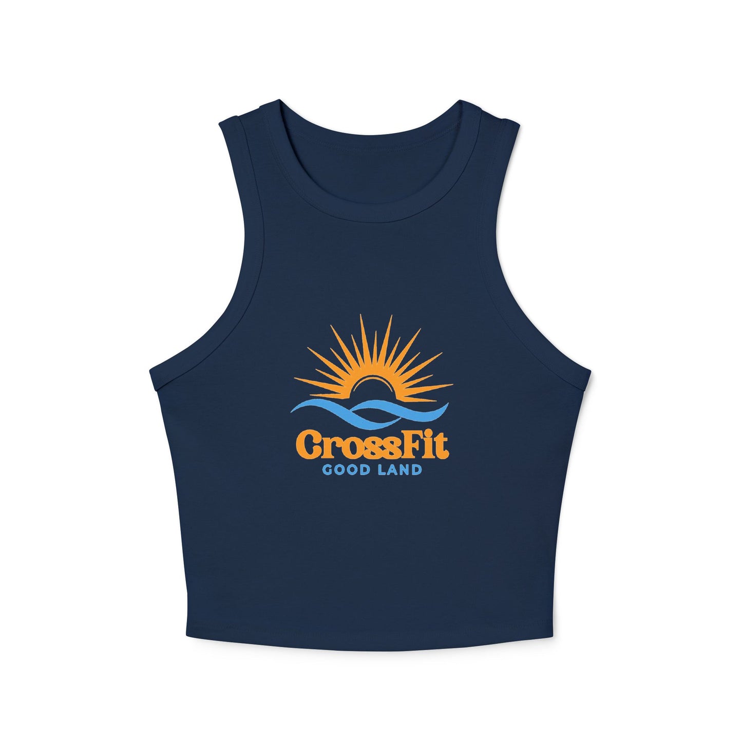 Sunrise Over Water - Women's Micro Rib Racer Tank Top